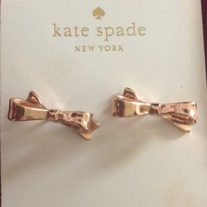 Kate spade bow earrings